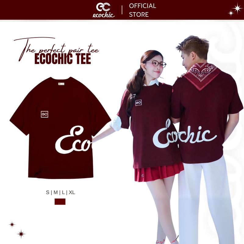  Áo Phông ECOCHIC PERFECT PAIR Tee Áo Thun Local Brand Chính Hãng Unisex Form Rộng Oversize Premium Cotton 100% B136 