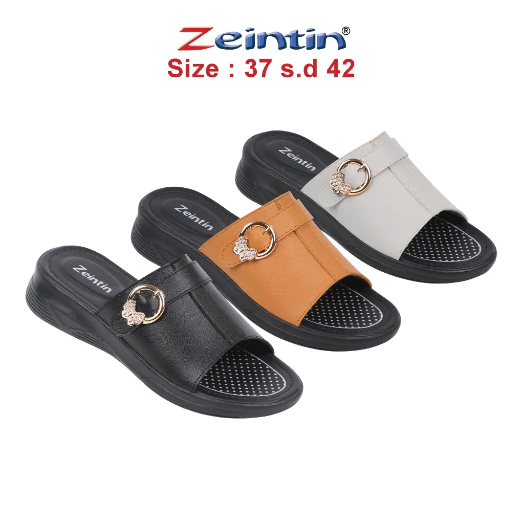 Zeintin - Sandal Wanita Wedges Wanita Sendal Pesta Wanita Bahan Sintetis Asli Original Zeintin HP