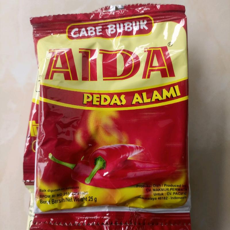Cabe Bubuk AIDA / Cabai Kering Bubuk 25 gram 1