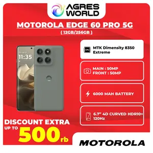 MOTOROLA EDGE 60 PRO 5G 12GB/256GB  - GARANSI RESMI