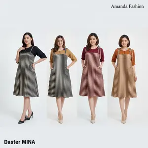 Daster Amanda Mina Rayon Motif Bunga Mix Rayon Premium Lengan Pendek Wanita Bumil