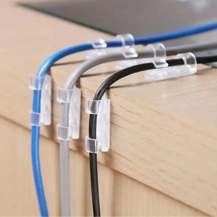 Cable Organizer clip, desktop workstation, wire manager, cord holder, for USB charging data line, bobbin, cable management 0