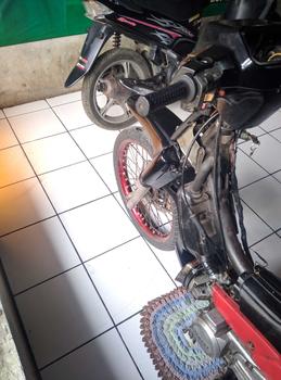 Product Review of Crome candy cat / pewarna logam Velg Motor Mobil from k**🔞 2