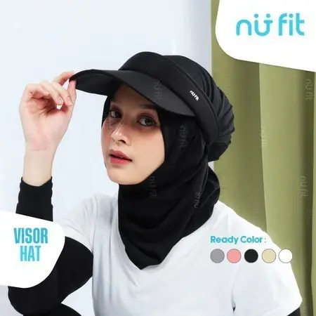 Topi Visor Hat Wanita Pria Unisex - Topi Tennis Golf Running Sport UV TERLARIS