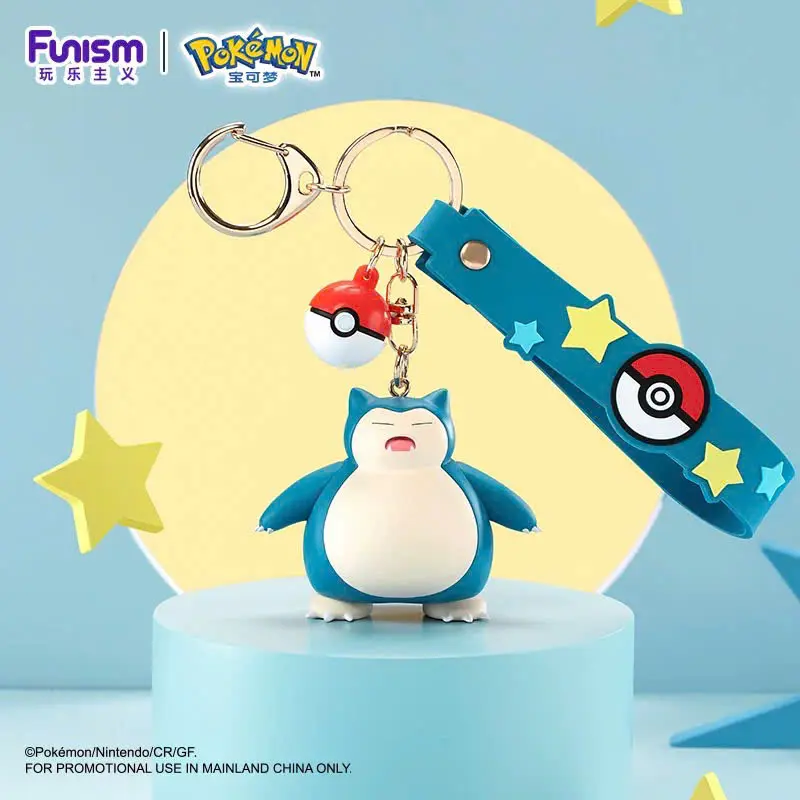[CHÍNH HÃNG] Móc khóa mô hình Pokémon Pikachu - Plusle - Minun - Gengar - Meowth - Jigglypuff - Cubone - Morpeko - Snorlax - Mimikyu - Pawmi - Sprigatito - Fuecoco - Quaxly chính hãng Funism 3