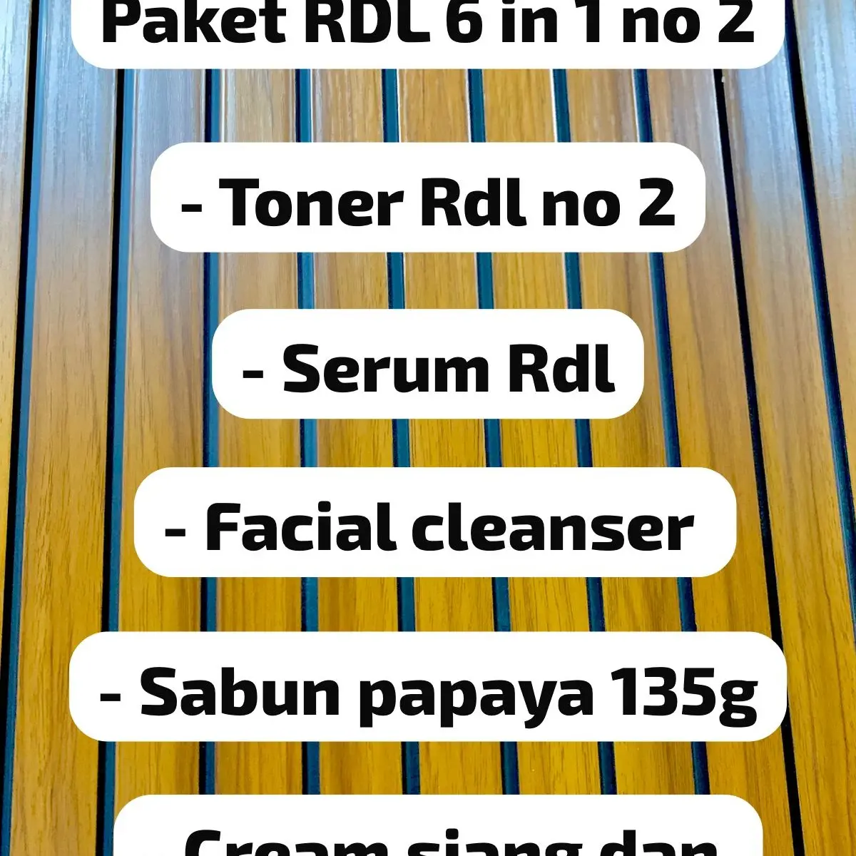 paketan 6 in 1 no 2 (RDL)