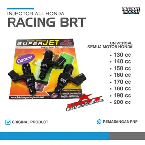 INJECTOR INJEKTOR BRT ALL HONDA SERIES 8 HOLE LUBANG VARIO CBR SONIC BEAT SCOOPY GENIO PCX ADV CRF - INJECTOR BRT 150 160 200 CC INJECTOR RACING RX7 BRT VIETNAM PART Motorcycle