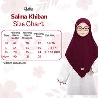 Gambar Shahia Servantina - Salma Khiban Hijab Instan Khimar Bandana Jersey Anak Perempuan - Jersey Black, XL dari outfit muslim sikecil Kab. Ngawi 3 Tokopedia
