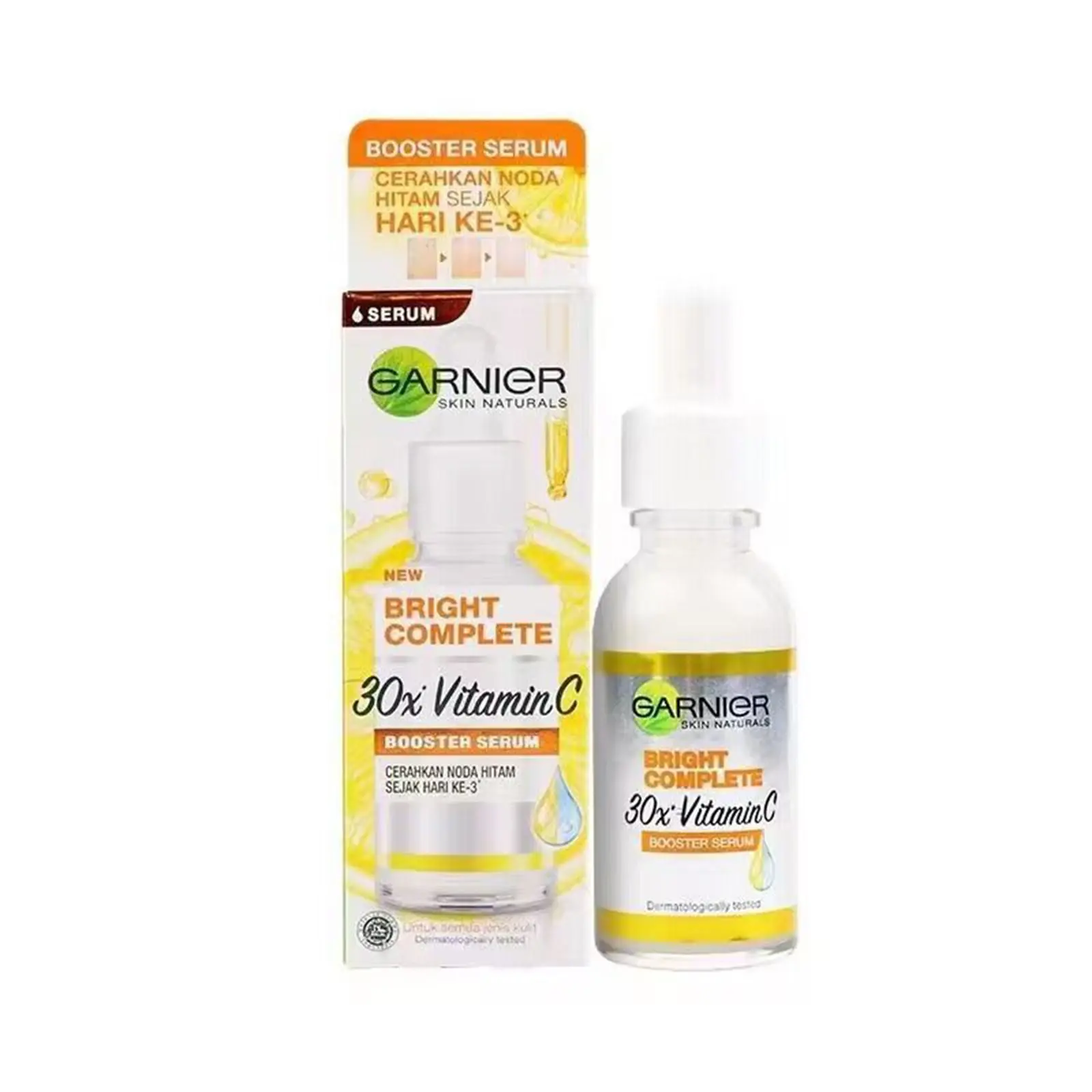 30ml Vitamin C Booster Serum Bright Complete Nicotinamide Brighting Skin Tone Essence Fade Acne Mark Skin Care
