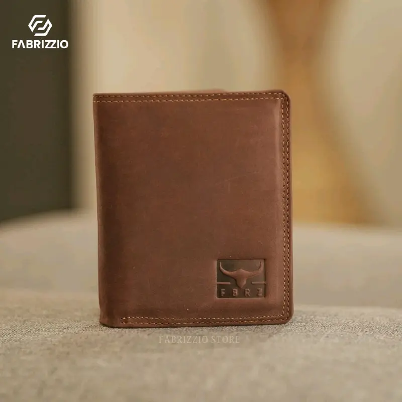 Dompet pria fabrizzio berdiri full kulit sapi asli-Chechnya 3