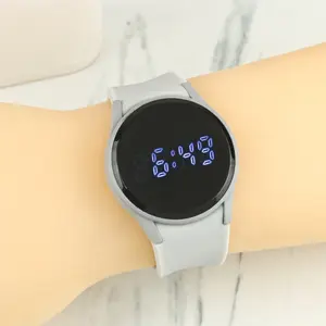 JAM TANGAN ORIGINAL GUOU PRIA WANITA UNISEX DIGITAL TOUCHSCREEN TALI KARET ANTI AIR FREE SET