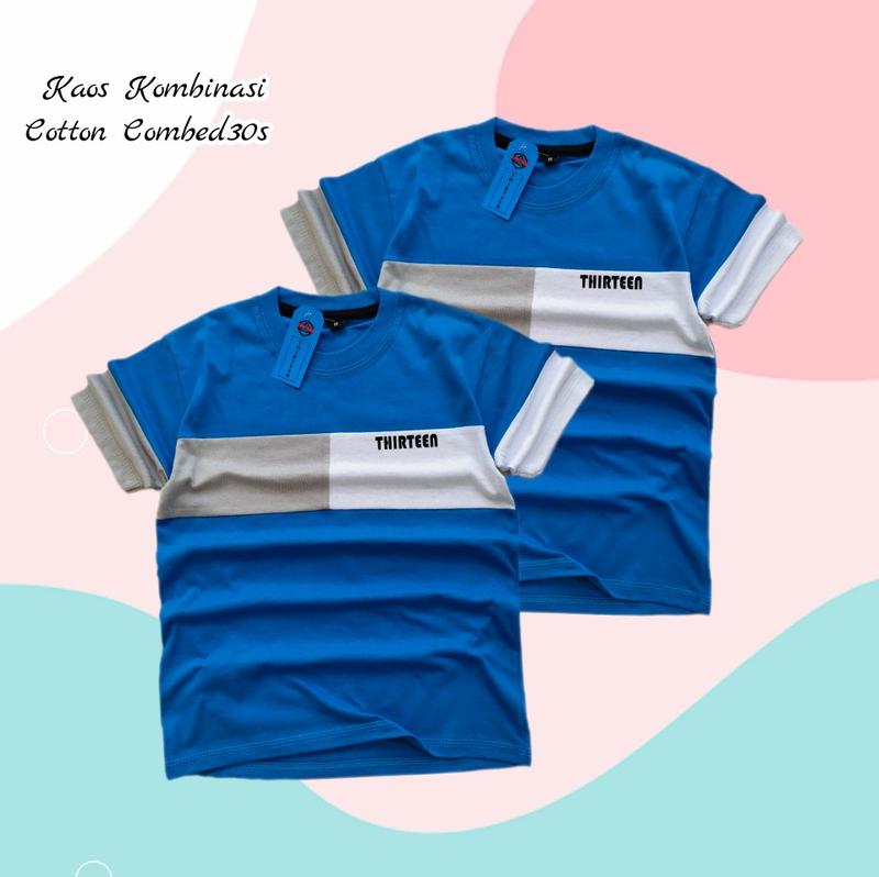 Product Introduction of Kaos kombinasi anak abu Thirteen umur 1-10 tahun 21