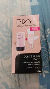 Product Review of Pixy UV Whitening 4 Beauty Benefit Concealing Base -  2 in 1 Alas Bedak (Foundation) +Concealar from U** 0
