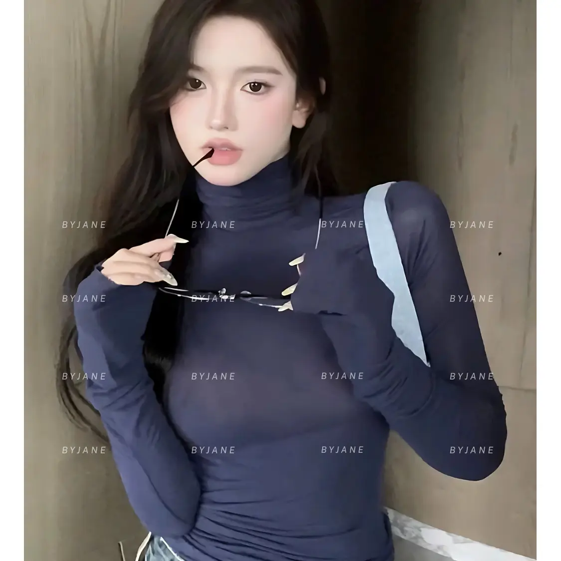 ( XẢ KHO ) Áo Thun Nữ Cổ Lọ 8p Dài Tay BYJANE - 850 | BigBuy360 - bigbuy360.vn ( XẢ KHO ) Áo Thun Nữ Cổ Lọ 8p Dài Tay BYJANE - 850 | BigBuy360 - bigbuy360.vn