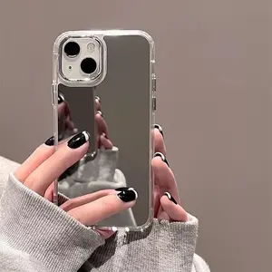 MIRROR PHONE CASE FOR SAMSUNG A27 A37 A57 A07 A06 A05 A05S A02 M02 A03 Core A04 A04S A10 - A16 A17 A20 - A24 A25 A31 A32 A33 A34 A35 A36 A50 A51 A52 A53 A54 A55 A56 A71 A72 A73 Note 8 9 S10 Plus S26 Ultra S26+ CASING MILITARY MIRROR ACRYLIC