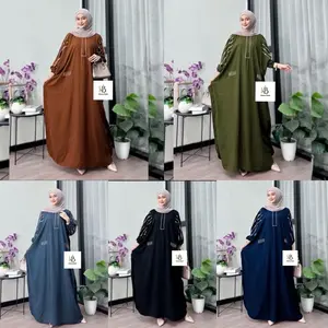 Kaftan Motif Anna Rayon Tebal Jumbo Ld 180cm viral