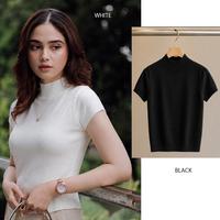 Gambar Blouse lengan pendek knit kerah tinggi Top Knitwear Knitted Wanita Atasan dari HighTech Store Kota Administrasi Jakarta Barat 4 Tokopedia