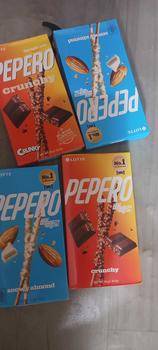 Product Review of HARU {BUY 1 TAKE 1} Lotte Pepero Chocolate: "Buy 1 Take 1 - Lotte Pepero Chocolate - Delicious Chocolate Covered Biscuit Sticks - Perfect for Snacking and Gifts" Dessert Bonbon from L**á 3
