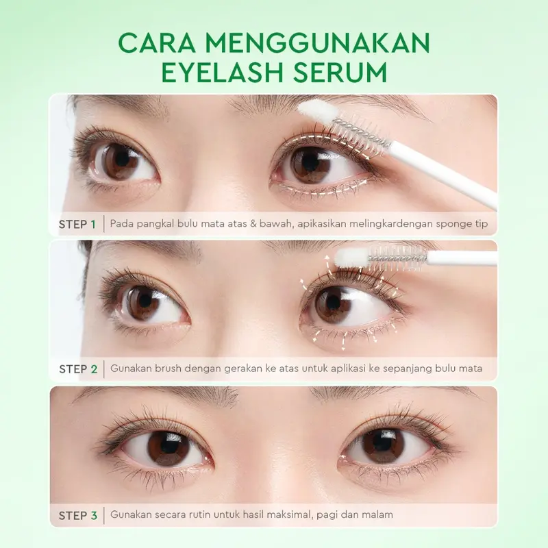 Glad2Glow 2in1 Eyelash & Brow Intense Serum Netto 4,5 ml 3