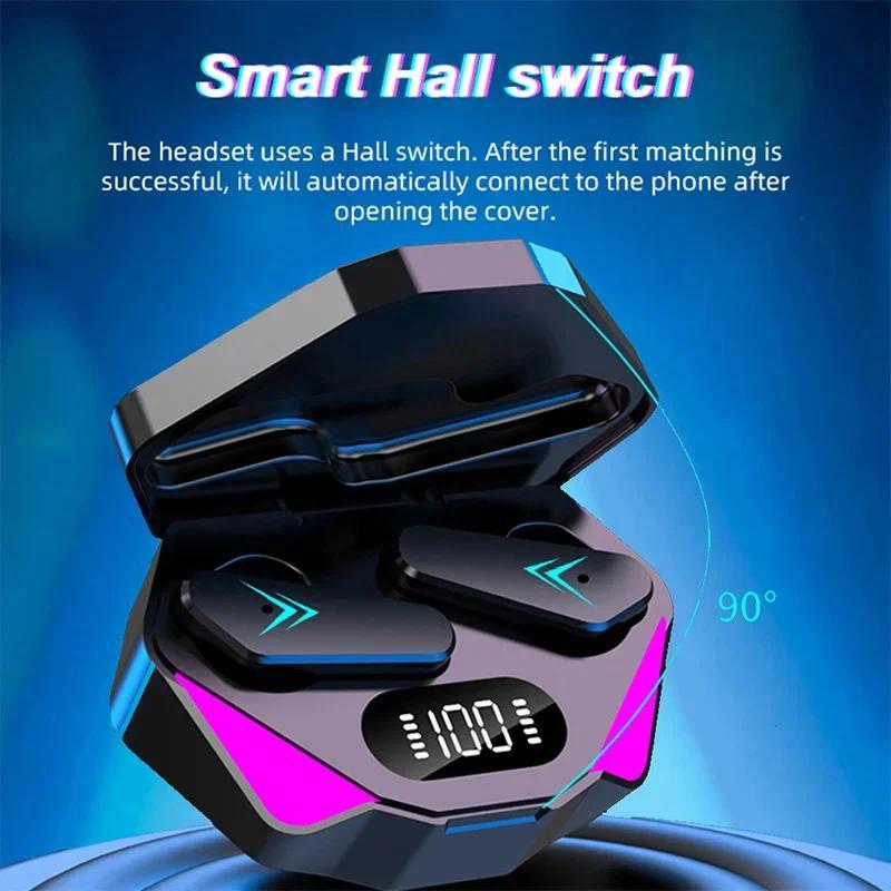 Product Introduction of Tai Nghe Nhét Tai Nghe Chơi Game, Phiên Bản 5.2, Tai Nghe Bluetooth Không Dây, Có Mic, Âm Thanh Âm Nhạc Trầm Định Vị, Âm Nhạc Âm Thanh Nổi 9D, Tai Nghe HiFi, Thích Hợp Cho Game Thủ Earphone 6