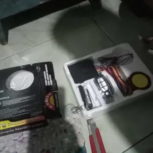 Alarm Motor 12V Bisa Starter 2 Remote Sensor Getar - Motorcycle