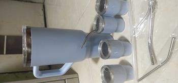 Product Review of Aveline 5in1 Tumbler Botol Cangkir Thumbler Stlainless Steel SUS 304 Botol Bottles Biru Set Gelas Small Vacuum X NEXXIO from f**h 0