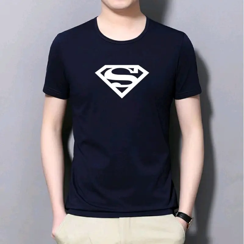 Kaos oblong pria motif superman baju oblong lengan pendek keren atasan cowok cewek Digital Tebal Sablon Distro Nyaman Unisex 5