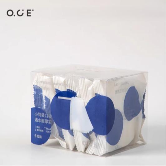  OCE Khăn tắm dùng một lần  đóng gói riêng khăn dùng một lần nén dày phóng to đồ dùng du lịch khách sạn 