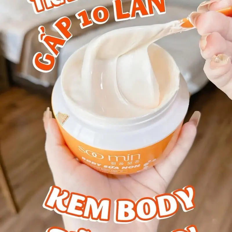 Soo Min Kem Body Sữa Non Soo min Hàn Quốc 3