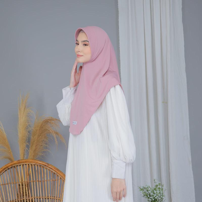 Bergo Hamidah pet jersey  korea premium size L 7