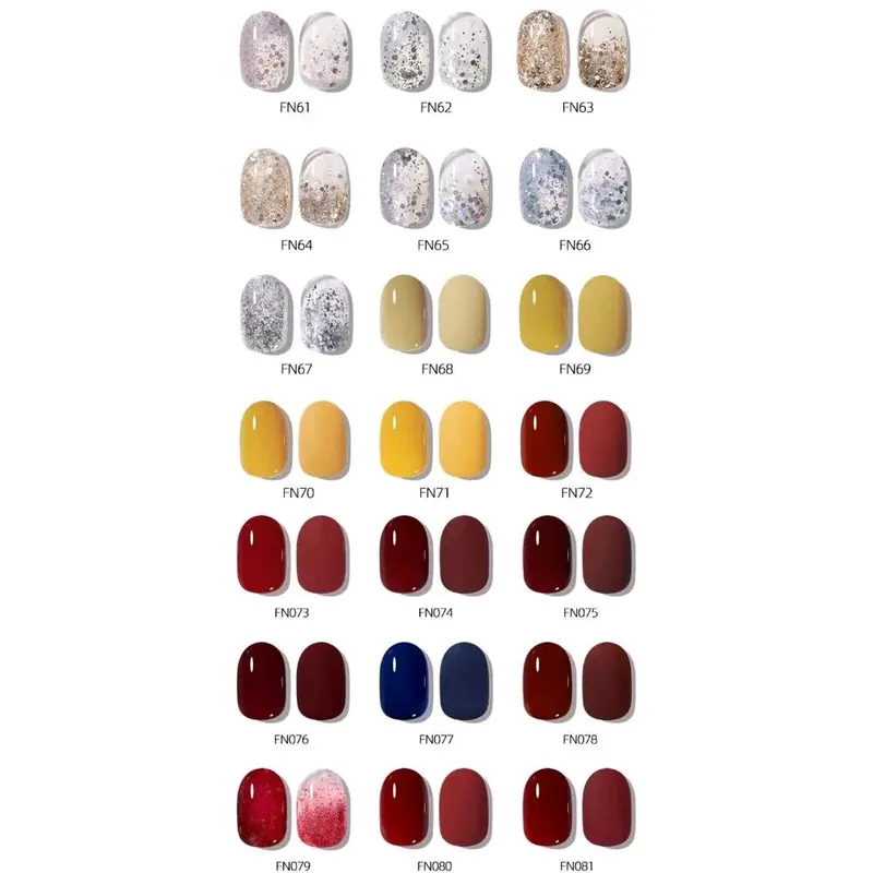 miss FNY nail gels polish Cat Pewarna Kuku 1