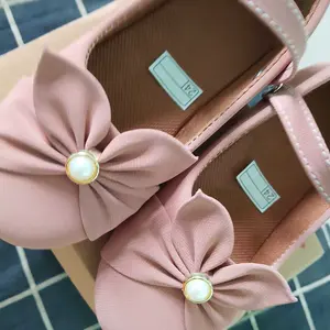 sepatu balet anak motif daun tengah terlaris Fashion