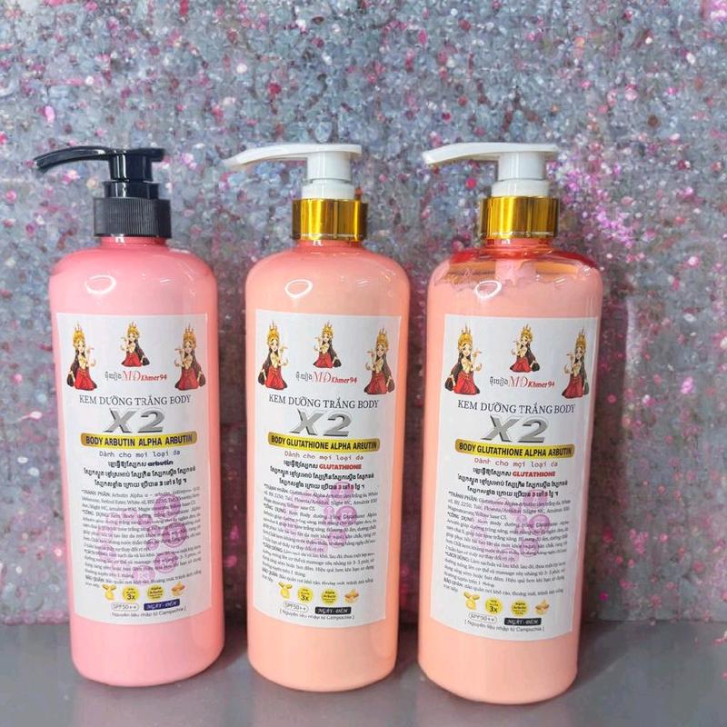 sĩ 3 chai 3 kí body x2MD Khơme 94 galu alpha abu tin dưỡng trắng chống nắng mờ thâm mờ rản trắng sáng khoẻ da gmeelan lazy kem duong kemngay Dưỡng Body mq skin faceduongda gel trần face vitamin e cream