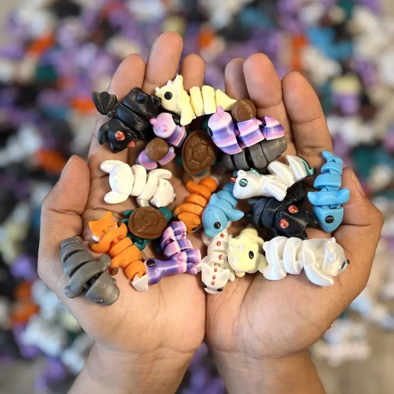 Mainan Mini Binatang Artikulasi Figurin Hewan Ukuran Kecil Toy Anak Asli 3