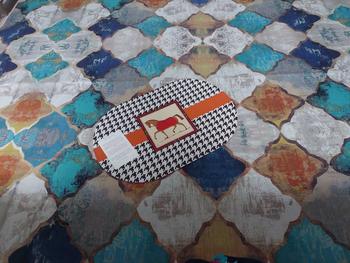 Product Review of RAJA - Karpet Lantai Eropa Anti Slip Bahan Polyester Alas Karet Motif Estetik Karpet Ruang Tamu Modern Carpet from E**i 0