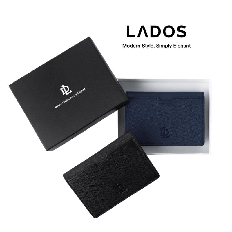  Ví Card Nam Da Bò Vân Taiga LADOS - 0011 - ví nhỏ gọn tiện lợi thiết kế tinh tế sang trọng 