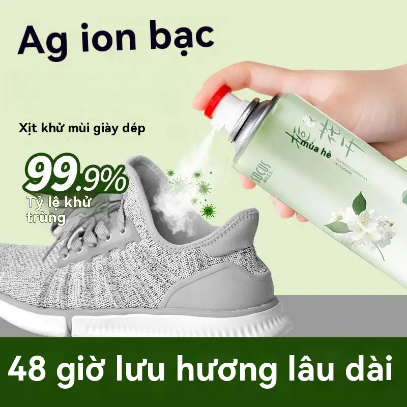 Xịt khử trùng và khử mùi giày và tất Gardenia, với khả năng khử trùng và khử mùi bằng ion bạc, sấy khô, kháng khuẩn, hương thơm lâu dài, giao hàng trong vòng 24 giờ