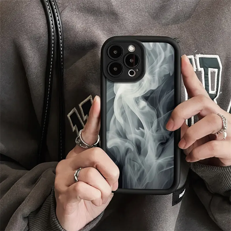 Casing Hp untuk VIVO Y21 Y21s Y21T Y21E Y21A Y21G Y33T Y33s Case pola kabut berwarna Softcase baru HP lunak ganda Kesing pelindung silikon sederhana Casing 5