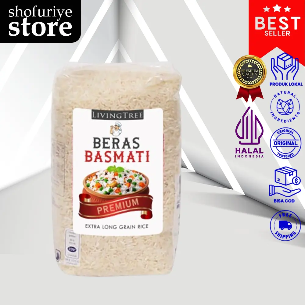 Beras Basmati 1kg Premium | Basmati sella Rice