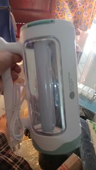 Product Review of Aoki AK6696 Senter Besar / Jumbo LED Super Terang / Lampu Emergency / Powerbank 3 in 1 Rechargable 30 Watt + 54 SMD BONUS Kabel Charger from S**h 0