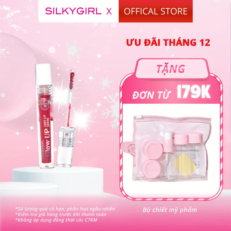 Son Bóng Có Màu SILKYGIRL Glow Up Juicy Lip Serum 3g