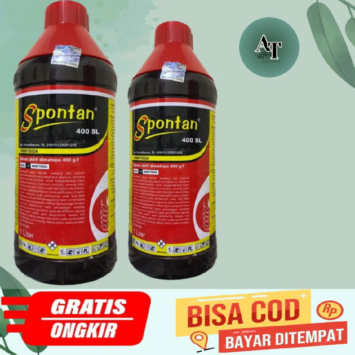 SPONTAN 400SL 1LITER insektisida Tanaman