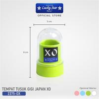 Gambar Lucky Star- TEMPAT TUSUK GIGI JAPAN XO (DELUXE)/ TEMPAT TUSUK GIGI BULAT PLASTIK Buah Wadah - MERAH JAMBU dari Lucky Star Plastics Kab. Gresik 2 Tokopedia