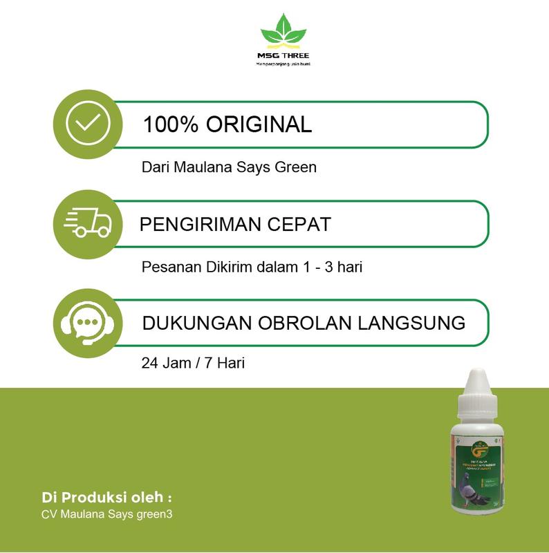 Suplemen herbal agar burung tetap sehat dan kuat - Flow Bird Segala ukuran 3