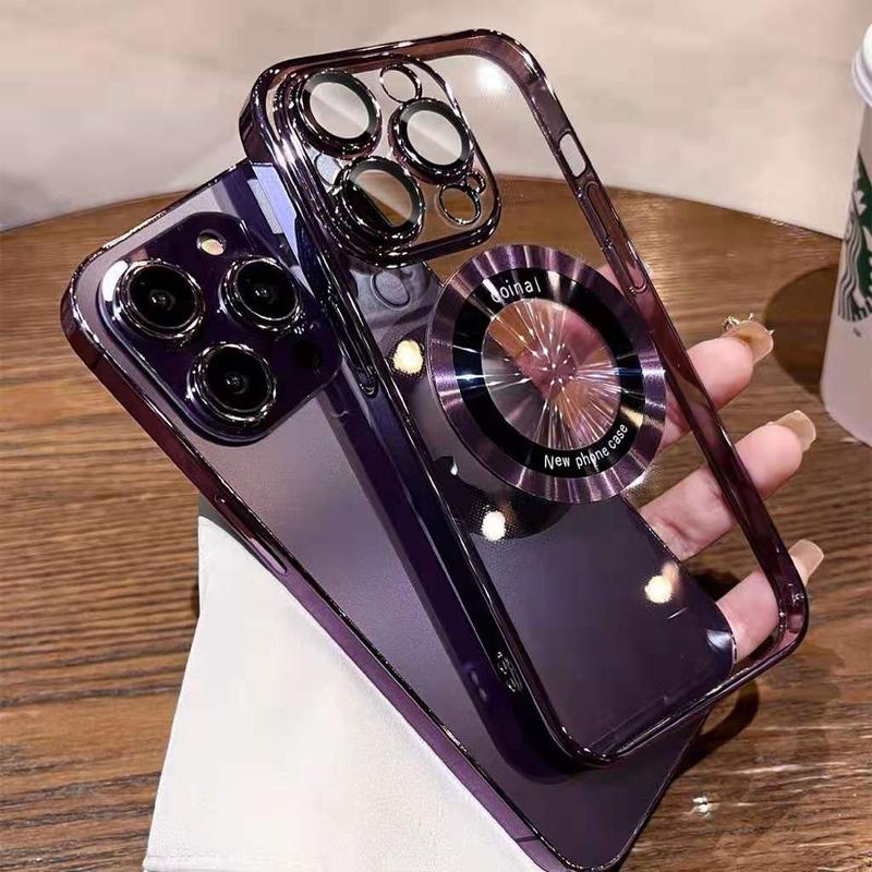 Product Introduction of High quality phone case with magnetic wireless charging for Iphone 16 15 14 13 12 11 Pro Max 2