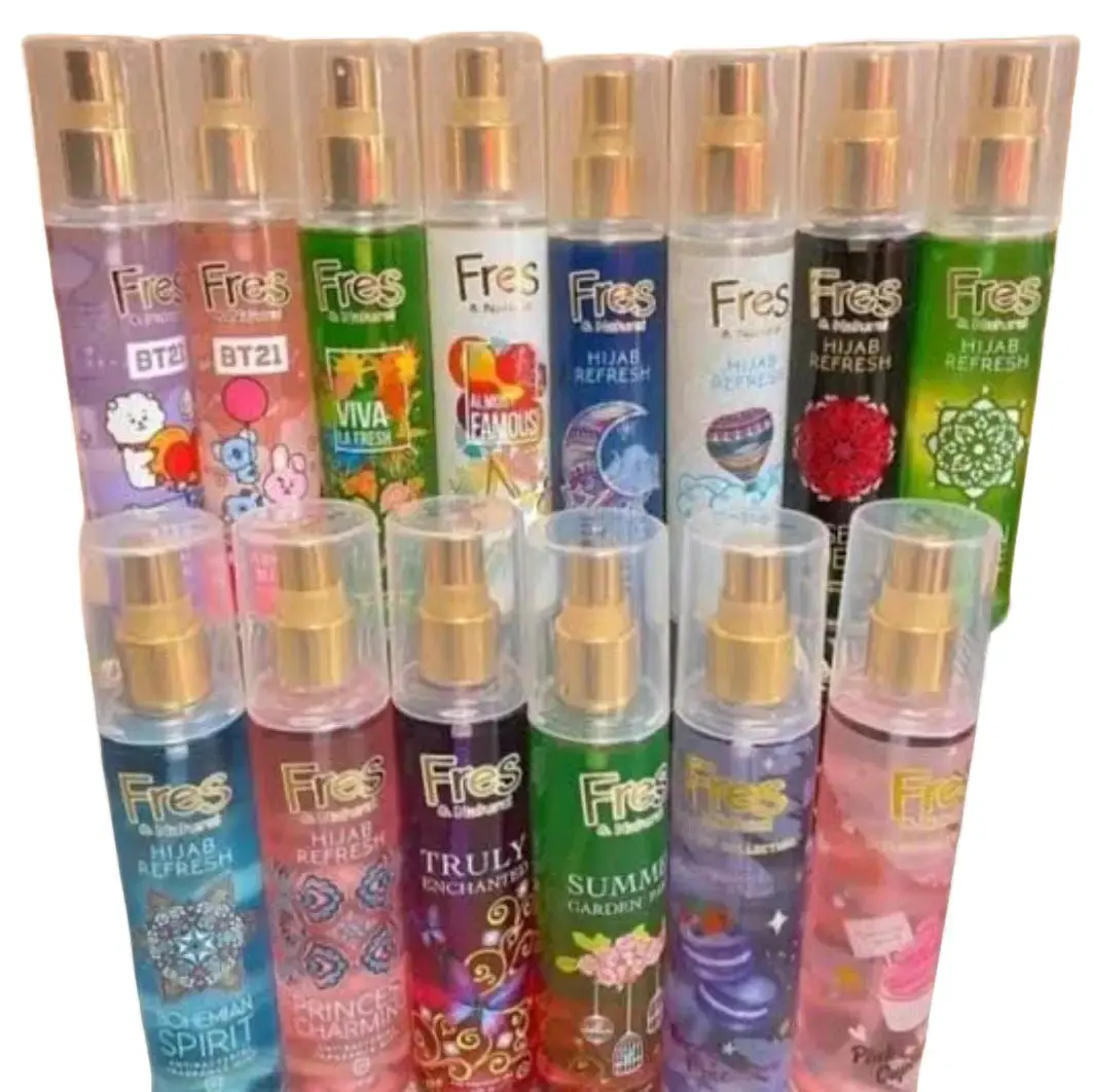 Paket 3 Pcs Minyak Wangi FRES Botol Variant Random, Aroma Menyegarkan dan Tahan Lama