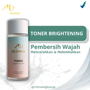 Mlowes Toner Skincare Original BPOM – Mencerahkan & Melembapkan Wajah