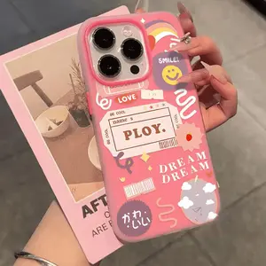 Kompatibel dengan iPhone Rekreasi stiker Kasus ponsel 11 12 13 14 15 16 Bisa dipisahkan, dua dalam satuBisa dipisahkan, dua dalam satu Kasus ponsel Seperti jelly iPhone 11 PRO MAX 12 PRO MAX 13 PRO MAX 14 14PLUS 14PRO MA