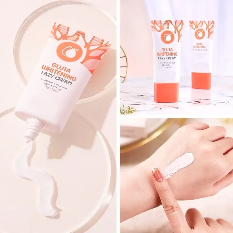 [Bpom Ori] Gmeelan Sea Buckthorn Gluta Whitening Lazy Cream Pemutih Dan Pelembab Wajah 30g Muka 2