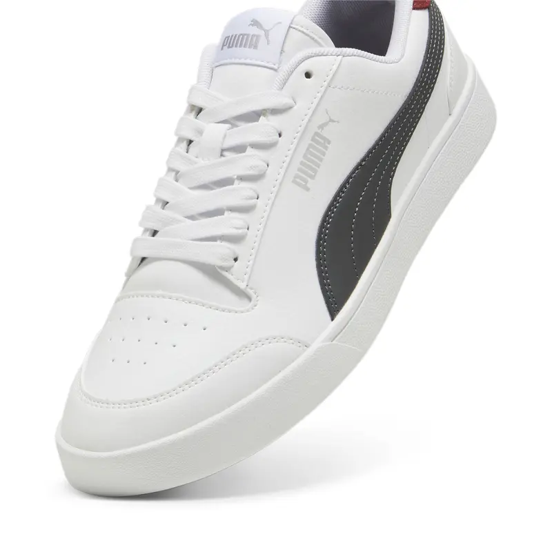 PUMA PUMA Shuffle Sneakers White-Shadow Gray-Intense Red 5